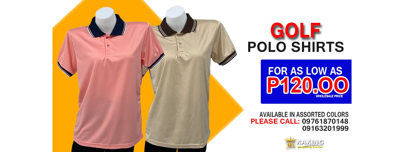polo shirts