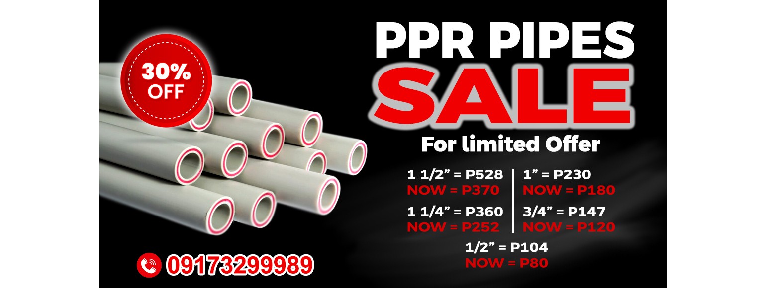 ppr pipes sale