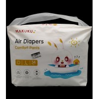 MAKUKU Air Diapers Comfort Pants L