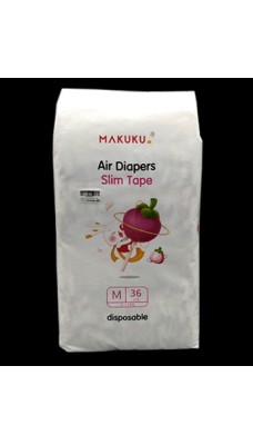 MAKUKU Air Diapers Slim Tape M