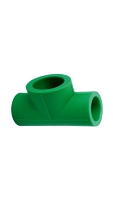 PPR Green Reducer Tee 1" x 3/4"