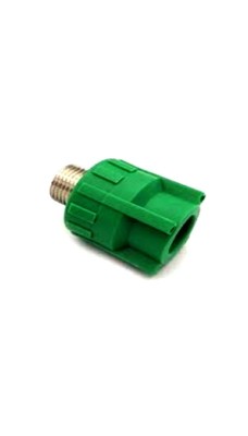 PPR Green Male Adaptor 1"