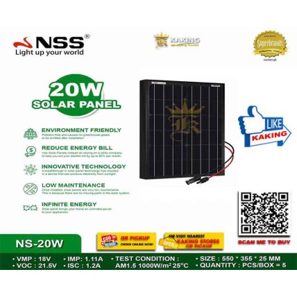 NSS 20W Solar Panel