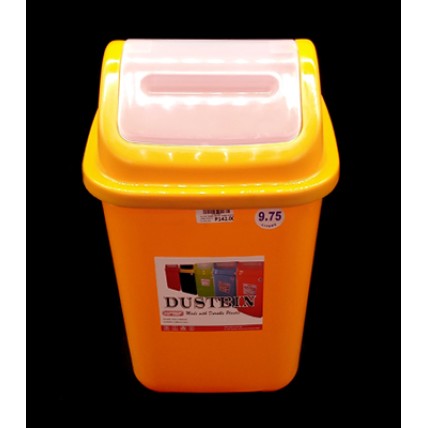 HI-TOP Trash Can W/ Cover 9.75L