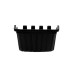 Wall Flower Pot Black 