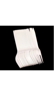 Disposable Fork White Small