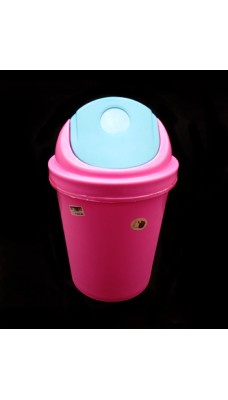 Pink Trash Can