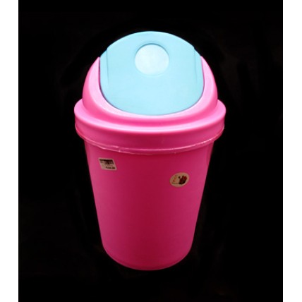 Pink Trash Can