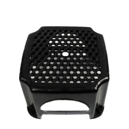 Hi-Top Laundry Stool Black 