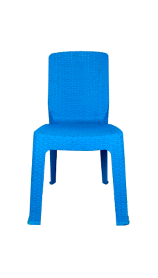 Rattan Chair Blue