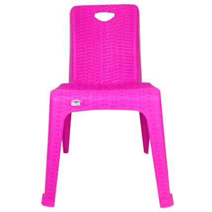 Rattan Chair Pink