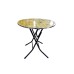 Round Wood Folding Table 80*80