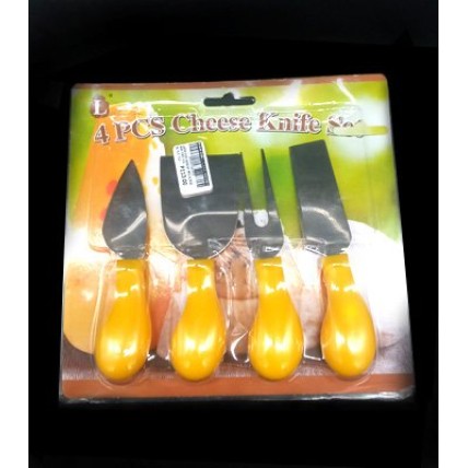 Cheese knife Wood Set 4pcs