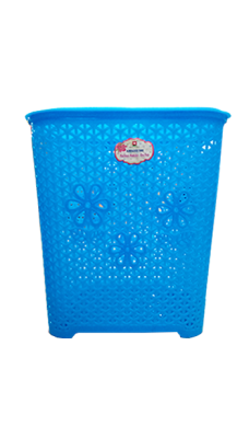 Laundry Basket Trans-Color Large with Cover