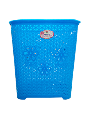Laundry Basket Trans-Color Large with Cover