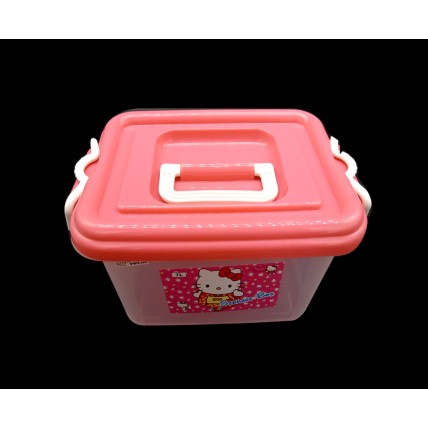 Hello Kitty Transparent Storage Box 7L