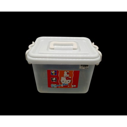 Hello Kitty Trans Storage Box 7L