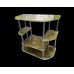 Wood TV Table Rack