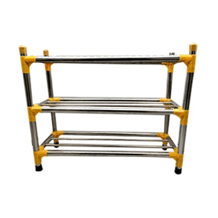 Stainless Shoe Rack 3 Layer 