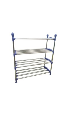 Stainless Shoe Rack 4 Layer