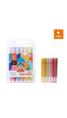 Color Marker 12pcs 6677-12