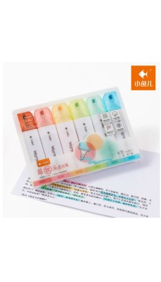 Highlighter Marker 6 pcs 7710