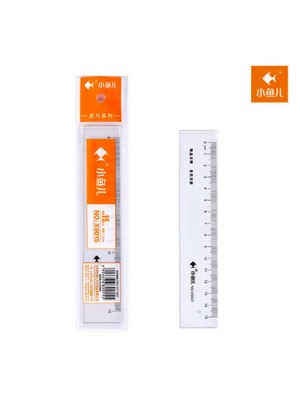 Plastic Ruler Hard 15cm 9015