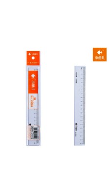 Plastic Ruler Hard 20cm 9020