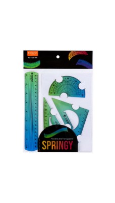 Ruler Set 20cm 4 pcs 9105-WM