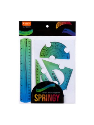 Ruler Set 20cm 4 pcs 9105-WM