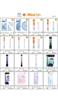 Ruler Set 30cm 4 pcs 9106-WM