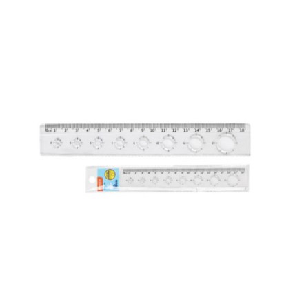 Ruler 18 cm 9247-WM