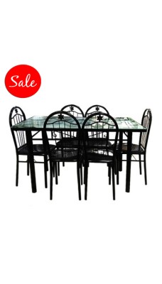Glass Table 6 Seaters #LLM-103