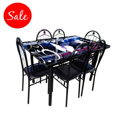 Glass Table 6 Seaters #LLM-105