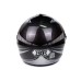 RXR HALF FACE HELMET R066C BLACK/SILVER