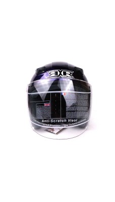 RXR 007 Half Face Helmet Violet