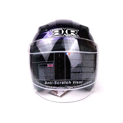 RXR 007 Half Face Helmet Violet