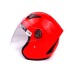 RXR 007 Neon Orange Half Face Helmet