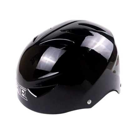 RXR Sleek Glossy Black Helmet
