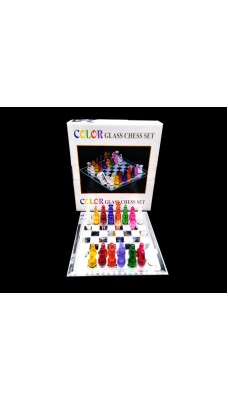 Trans Chess Board Colored