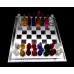 Trans Chess Board Colored