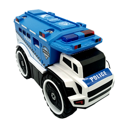 DIY Police Toy Truck #861C-2